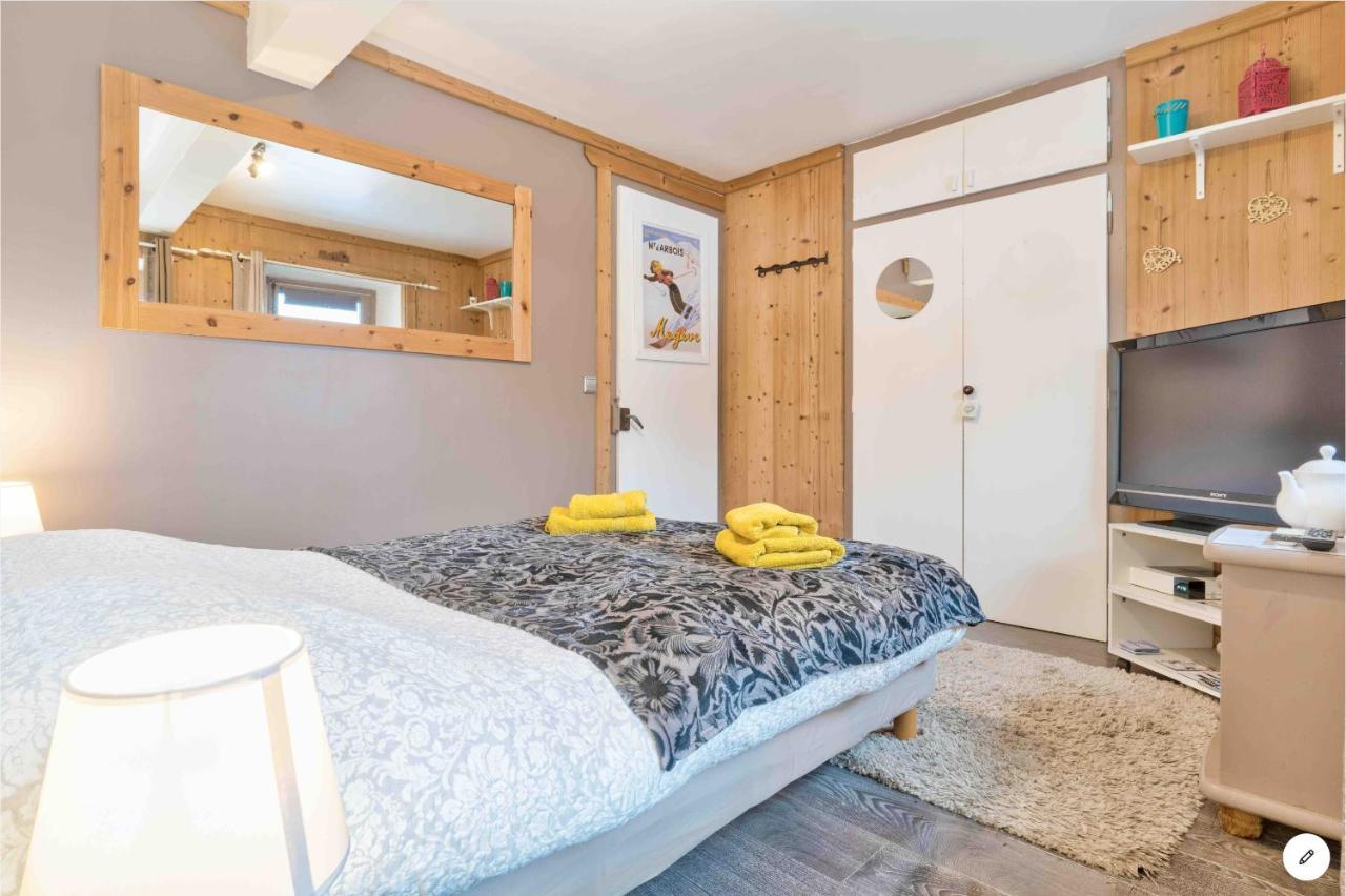 Chambre Independante Avec Salle De Bain Independante Au Rdc D Un Chalet A 25 Kms Chamonix Saint-Gervais-les-Bains Buitenkant foto